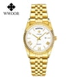 thumbnail image 2 of Men Watch Classic Analog Quartz Date Stainless Steel Milanese Mesh Band Ultra-Thin Rectangle Dial Luminous, 2 of 6