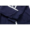 thumbnail image 6 of LittleSpring Big Boys Tracksuits Zipper 2-Piece Athletic Hoodies and Joggers Pants Set Size 10-12 Navy Blue, 6 of 6