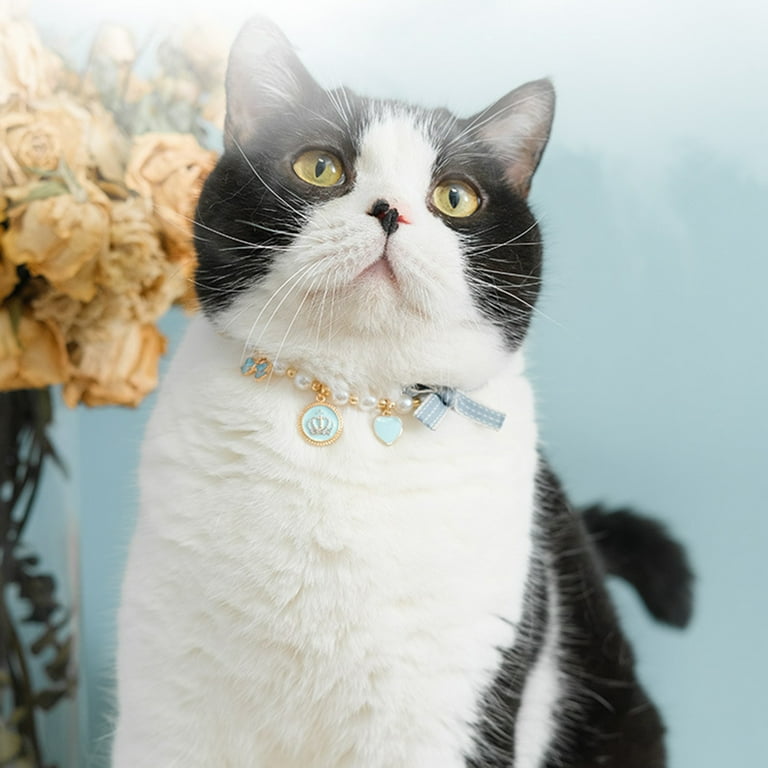 Cat pearl necklace cheap