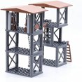 thumbnail image 4 of Bewildely Regalo de 500 piezas para niños a los que les encanta construir y jugar con bloques de ladrillos militares fáciles Juguetes de construcción, 4 of 6