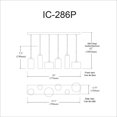 thumbnail image 2 of Dainolite IC-286P-PC  Pendant, 2 of 3