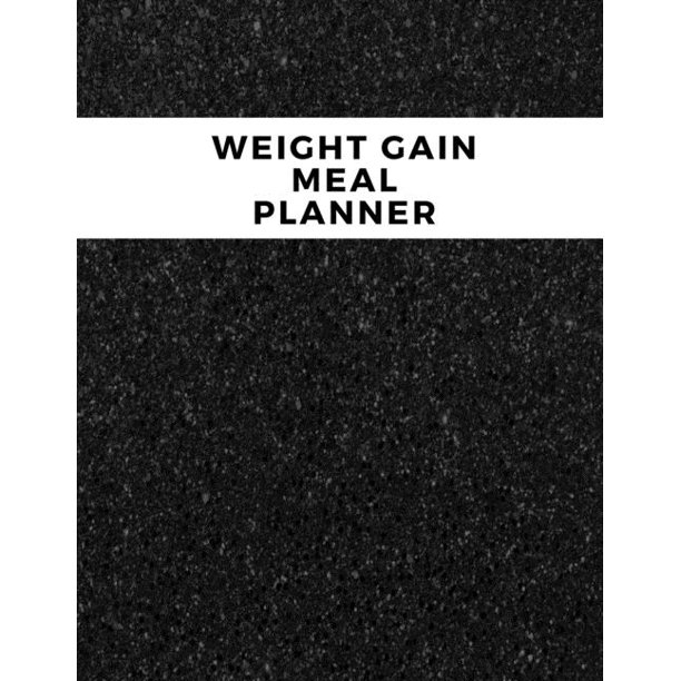 Weight Gain Meal Planner Weekly Menu Planner and Grocery List