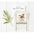 thumbnail image 5 of Inkdotpot Set Of 30Jungle Animals Baby Shower Invitations-Diaper Raffle Tickets And Baby Shower Book Request Cards Gender Neutral Invites Its A Boy Its A Girl, 5 of 8