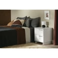 thumbnail image 5 of South Shore Cavalleri, Scandinavian Nightstand,  White, 5 of 10
