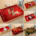 thumbnail image 4 of Felpudo navideño, alfombra de Papá Noel, decoración navideña para el hogar, adorno navideño 2024, regalos de Navidad Natal, Año Nuevo 2025, 4 of 5