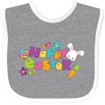 thumbnail image 3 of Inktastic Happy Easter Boys or Girls Baby Bib, 3 of 4