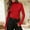 #1Red, variant on Byworldtasic No Boundaries Turtleneck Long Sleeve Shirts for Women Thermal Underwear Tops Basic Slim Fit Lightweight Thumb loop Top
