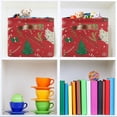 thumbnail image 7 of GZHJMY Christmas Tree With Ornament Storage Bin Collapsible with Handle, 1PCS Rectangle Waterproof Basket for Storage Cube Closet Organizer for Toy Nursery Book Office Shelf Bathroom, 7 of 7