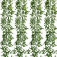 thumbnail image 5 of Fiudx Guirnalda Navideña de Pino Artificial Realista, Diseño Resistente E Impermeable, Longitud Versátil de 1,8 M, Ideal para Decorar El Hogar, Ambiente Festivo, Ideal para Cualquier Entorno., 5 of 5