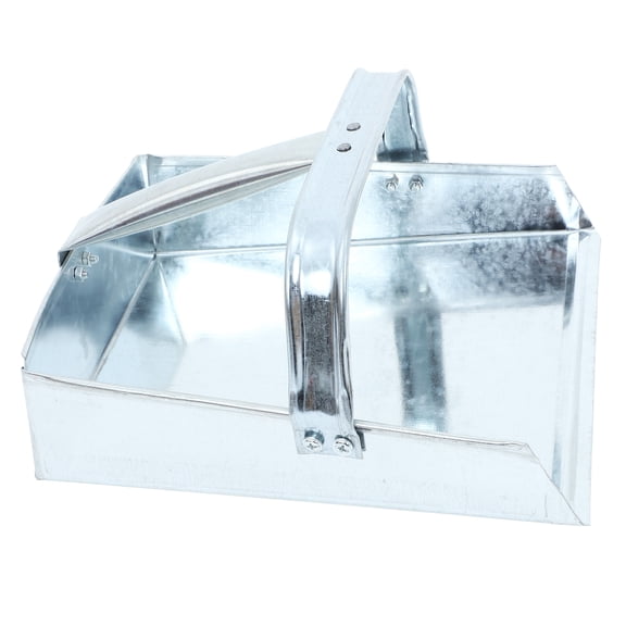 HAKIDZEL Stand Up Dust Pan Metal Dustpan Garbage Collection Home Indoor Cleaning 1Pack
