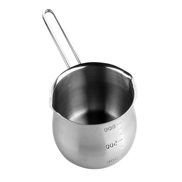 12cm Compact 304 Stainless Steel Non-Stick Milk Pot with Thickened Base - Versatile Mini Cookware for Baby Food, Soup & Daily Use, Compatible with Electric Stoves, Durable & Easy to Clean Home