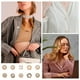 thumbnail image 4 of GOOHOCHY 40 botones de broche de camisa, alfileres de seguridad, botones sin costura, alfileres decorativos, 4 of 7