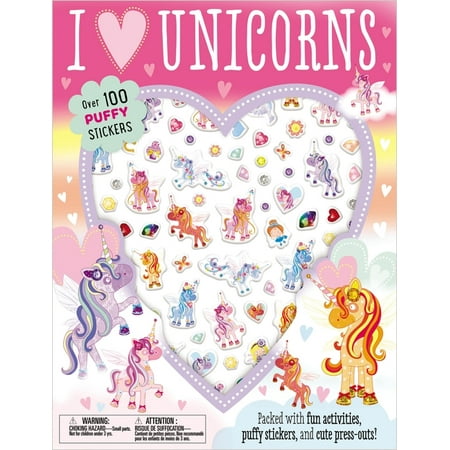ISBN 9781786928603 product image for Puffy Stickers I Love Unicorns | upcitemdb.com
