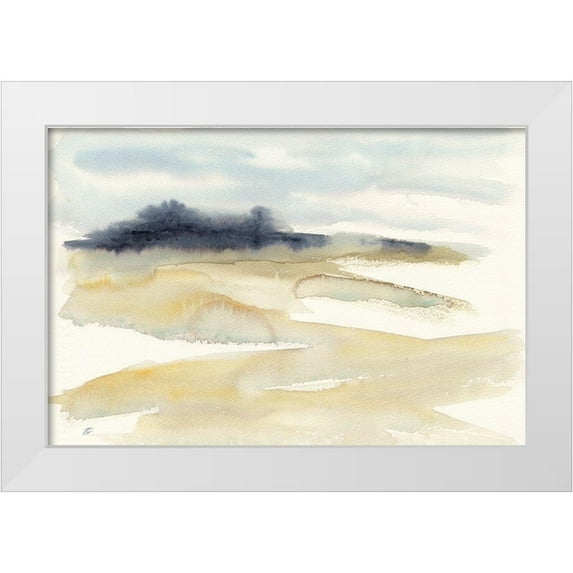 Lee, Judson 14x11 White Modern Wood Framed Museum Art Print Titled - Distant Trees