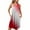 Red, variant on dazeni Women's Nightgown 2025 Trendy Tie Dye Sleeveless Nightshirt Crew Neck Chemise Sleep Dress Soft Night Dress Loose Sleepwear with Pockets