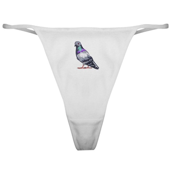 CafePress - PIGEON Classic Thong - Women's Sexy Novelty Thong Panties Underwear