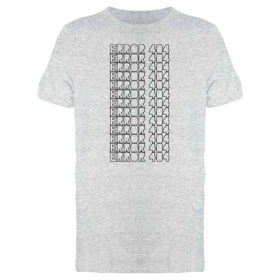 Error 404 Repeatedly Men's Athletic Heather T-shirt