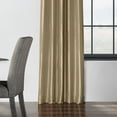 thumbnail image 4 of Tuscan Tan Blackout Faux Silk Taffeta Curtain (1 Panel), Tuscan Tan, 50W X 96L, 4 of 6