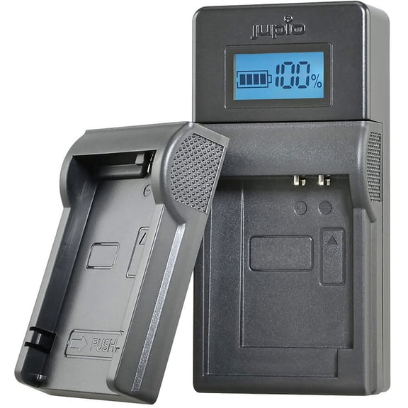 Jupio USB Charger Kit for Select 3.6 to 4.2V Canon Batteries