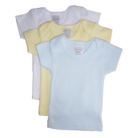 Set of 3 Stylish Boys Short Sleeve Lap T-Shirts, 8"