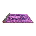 thumbnail image 2 of Ahgly Company Indoor Round Persian Purple Traditional Area Rugs, 5' Round, 2 of 4