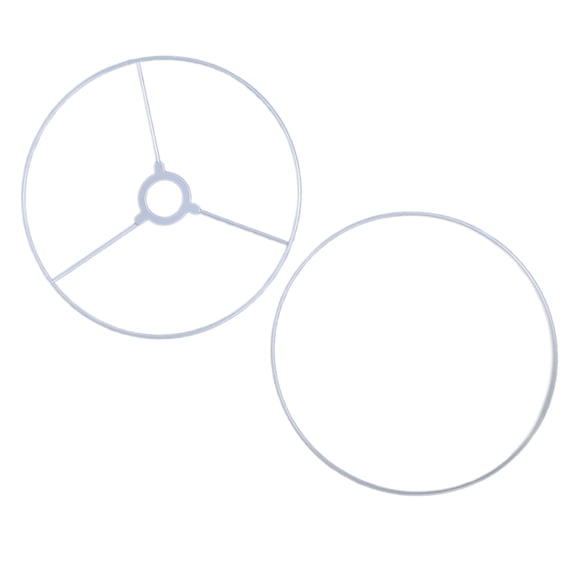 Drum Lamp Shade Rings Ceiling Light Frame Chandelier Lamp Fix Rings Lamp Shade Holder Round Metal Rings Support Fitting