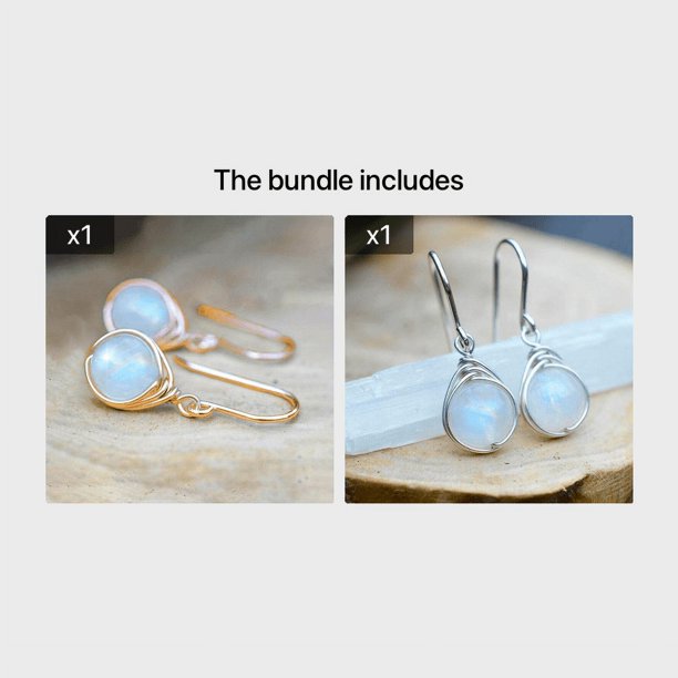 Gorgeous Vintage Silver Hook Opal Drop Earrings - Perfect for Women!