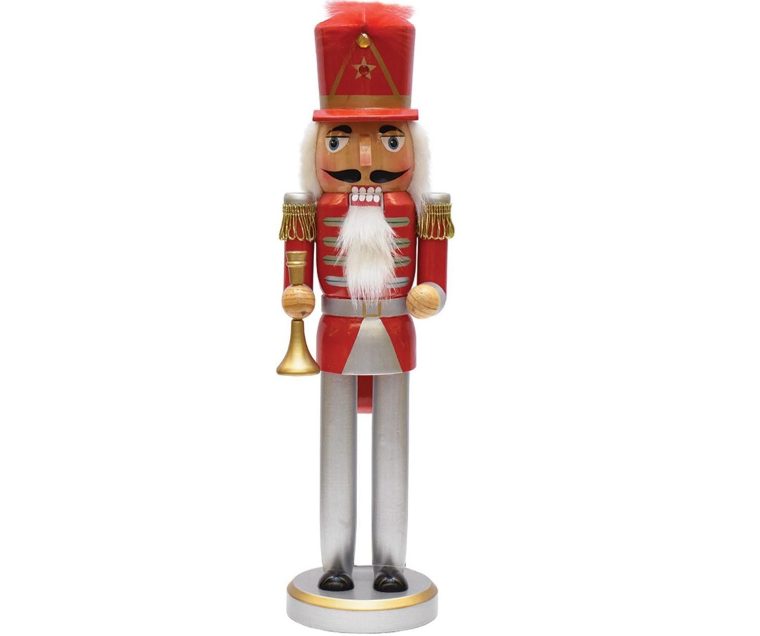 silver nutcracker soldier