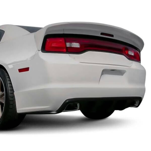 Dodge Charger 20112013 Premier Style 3 Piece Polyurethane Rear Wing