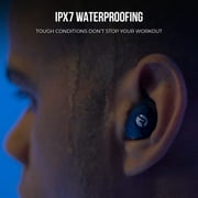 Raycon Fitness Earbuds True Wireless Bluetooth with Built in Mic 54 Hours of Battery IPX7 Waterproof and Charging Case with Talk, Text, and Play Bluetooth 5.2 Portable Sport (Black)