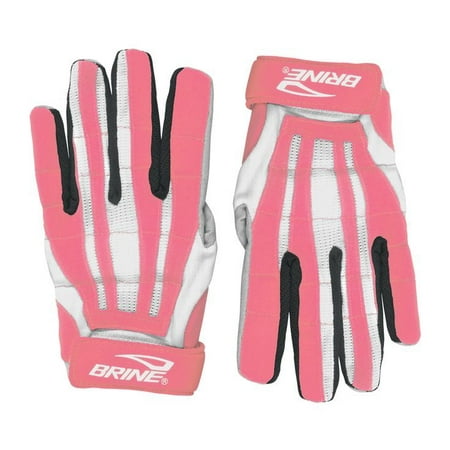 Brine Womens / Girls Lacrosse Fire Gloves - Pink