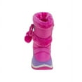 thumbnail image 6 of Rugged Bear Little Kids Girls Snow Boots with Zip-up and Pon Pon Ornamented Closure, 6 of 7