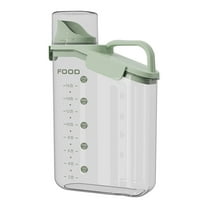 Wovilon Plastic Cereal Dispenser Storage Box Kitchen Food Grain Rice Container
