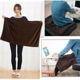 thumbnail image 1 of ZZwxWA Warming Heating Blanket Pad Shoulder Neck Mobile Heating Shawl USB, 1 of 4