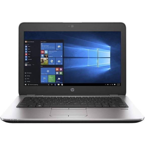 Restored HP EliteBook 820 G3 Notebook, 12.5" HD Display, Intel Core i5-6200U, 8GB DDR4 RAM, 256GB SSD, Windows 11