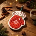 thumbnail image 6 of Yeciiwht Christmas Kitchen Towels Coral Fleece Hanging Hand Towels – Absorbent Festive Towels for Bathroom, Kitchen & Holiday Home Use, 6 of 7