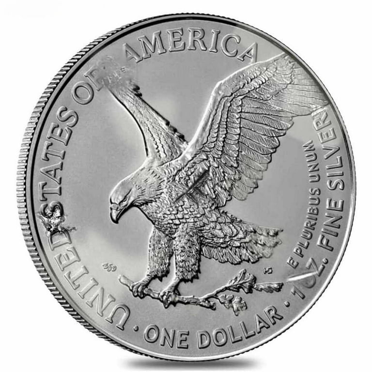 US Mint Roll of 20 - 1 oz Silver American Eagle Coins (Cull