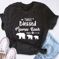 thumbnail image 4 of EcoLoom Twice Blessed Mama Bear Short Sleeve Unisex T Shirt, 4 of 6
