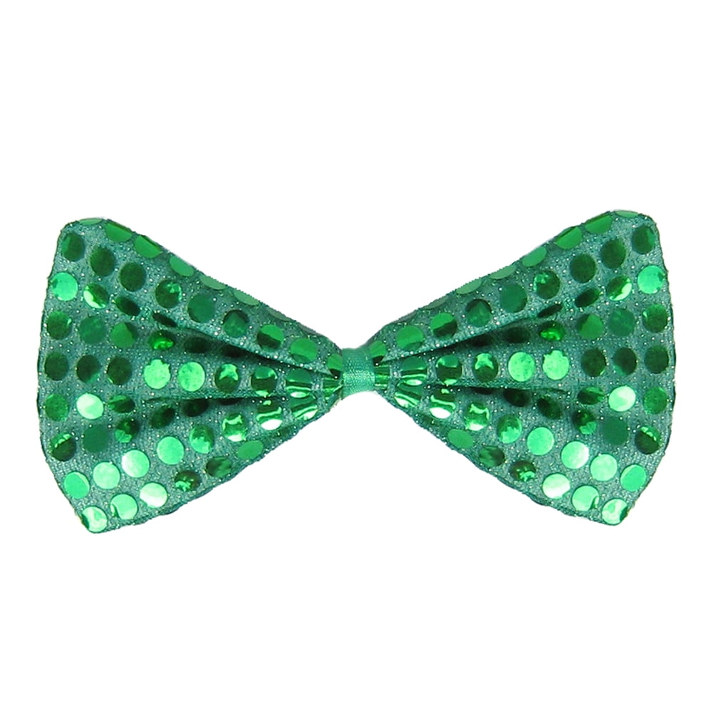 sequins bow tie