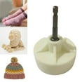 thumbnail image 2 of Knitting Machine Drill Attachment for Knitting Machines Adapter, Knitting Machine Crank Handle Adapter with Hex Steel Bit, 2 of 7