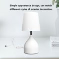 thumbnail image 4 of Lampe de Chevet, Lampe de Table de Chevet Réglable Blanche pour Chambre, 4 of 7
