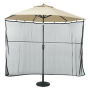 Classic Accessories Universal Patio Umbrella Shade Screen, Black