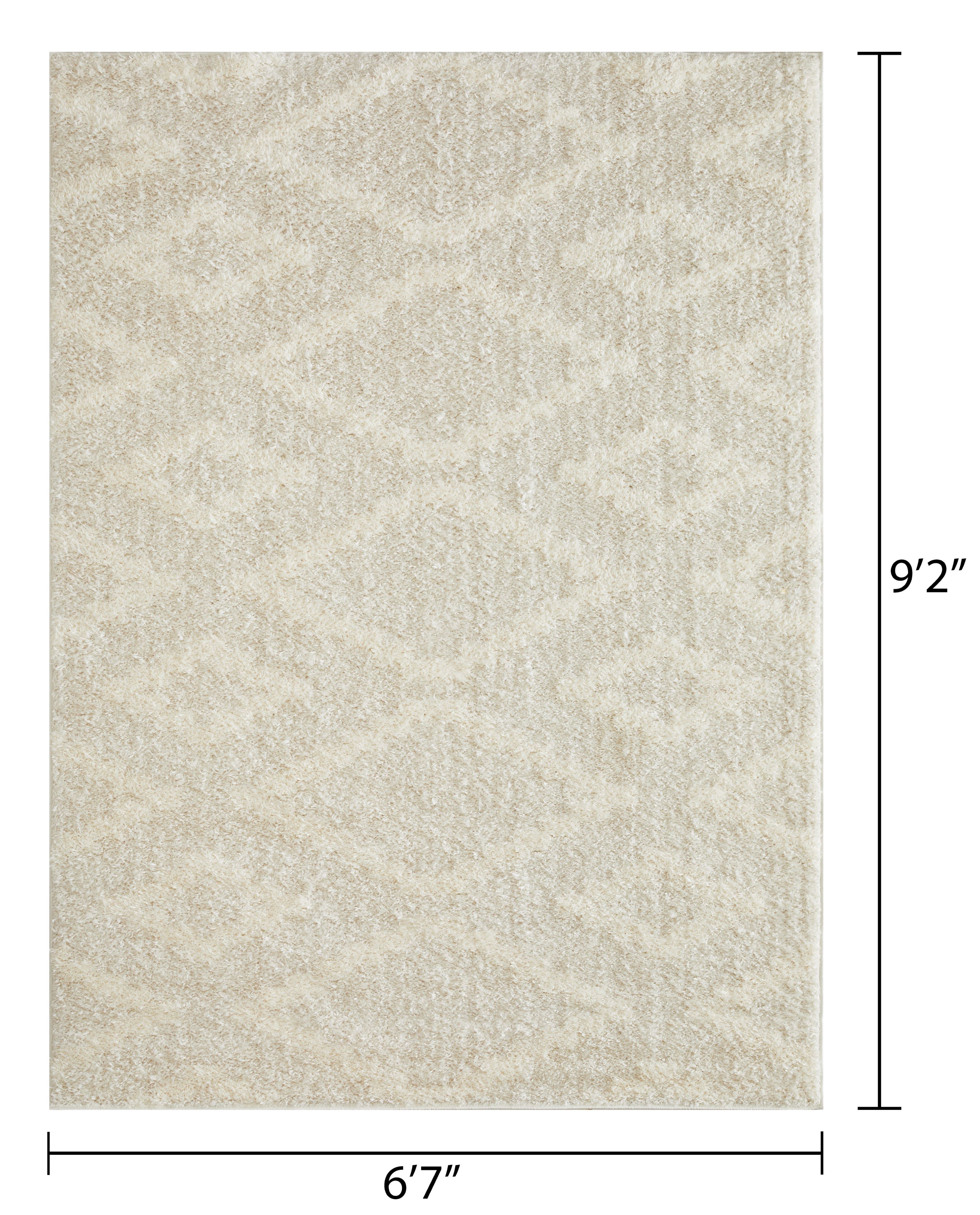 Loomaknoti Vemoa Aslayn 6' x 9' Gray Geometric Indoor Area Rug