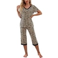 thumbnail image 3 of Lounge Wear,Pajamas Set Women Breathable Pajamas Set Pocket Sleepwear High-Precision Functionality, 3 of 6