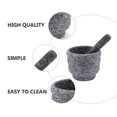 1Set Japan Imitate Granite Mortar Guacamole Garlic Spice Mixing