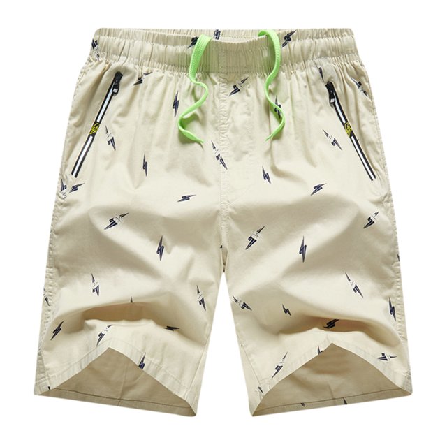 Pantalones Cortos Casuales de Camuflaje Imprimidos Sueltos Capris, Pantalones de Algodón de Pierna Recta para Uso Al Aire Libre, Ocio Y Verano Diario