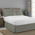 thumbnail image 3 of Luxury Hotel Classic Tailored 14" Drop Silver Bed Skirt, Full, 3 of 6