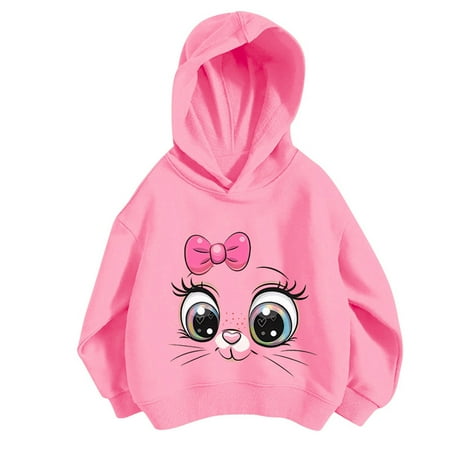 

Xboschi School Kids Clothes Kids Girls Sports Shirt Boy Girl Casual Print Personality Hoodie Pullover Hooded Sweatshirt With No Pocket Suitable For Teen Tops