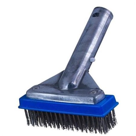 5in Stainless Steel Wire Pool Cleaning Brush Broom Floor Wall Brushes Head
