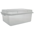 thumbnail image 5 of Vollrath Traex Color Mate Food Storage Box, 20"W x 15"D x 7"deep, Molded in Handles, HACCP clarified, Freezer & Dishwasher Safe, Polypropylene, Clear, NSF, Made in USA, 1527-C13, 5 of 6